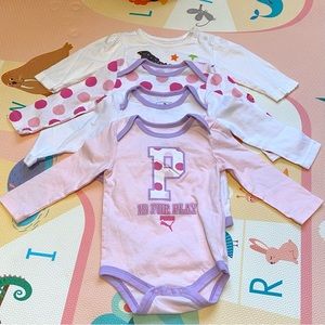 4x Baby Girl Clothes 0-3 Months